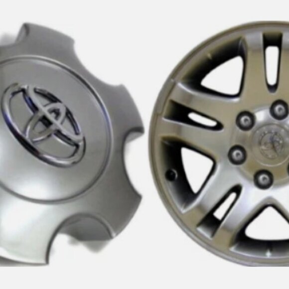 T69440 Set Of 4 Silver Tundra 2003-2007 Sequoia Wheel Center Hub Caps 56069440 - Picture 9 of 15